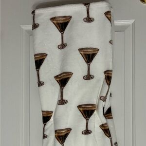 Martini throw blanket